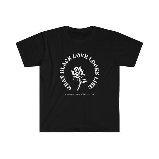 Black Love Unisex Softstyle T-Shirt